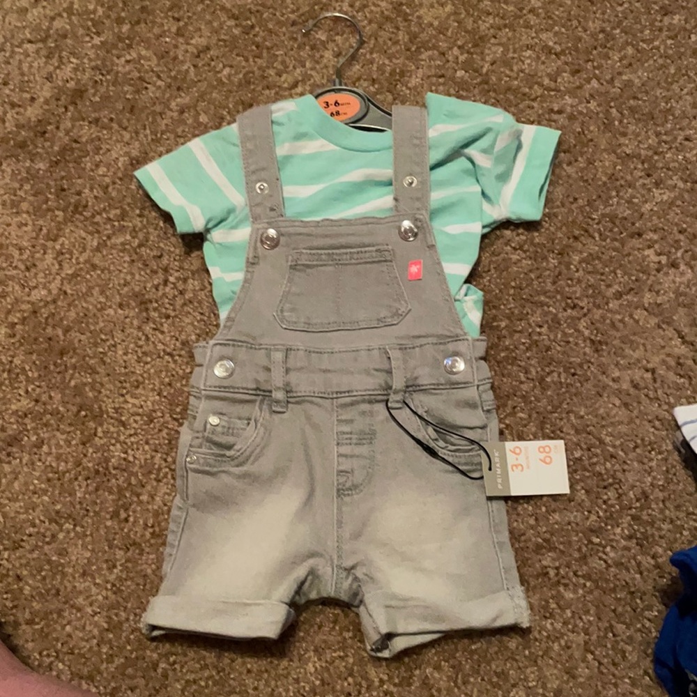 Short farmer Jean set